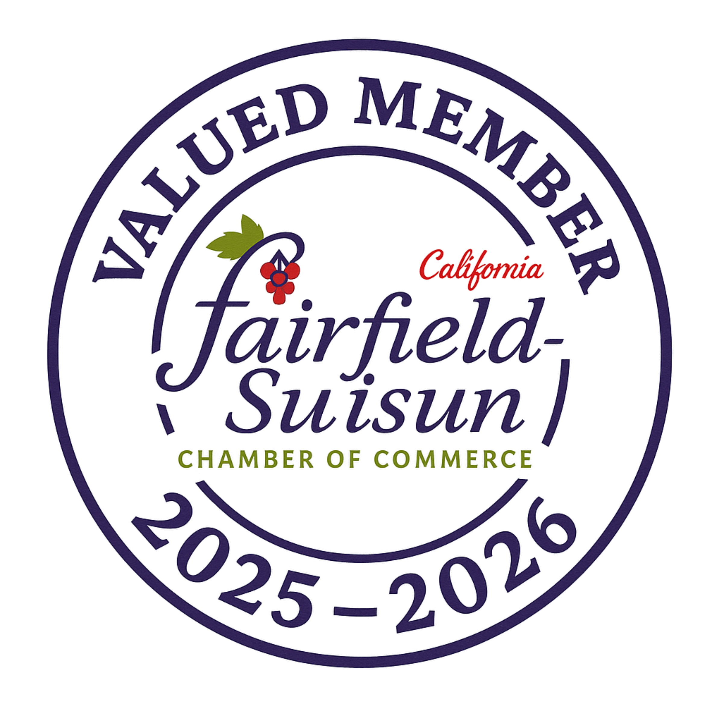 Proud members of Fairfield Chamber of Commerce 