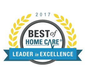 Best of Home Care Leader in Excellence 2017 award winner.