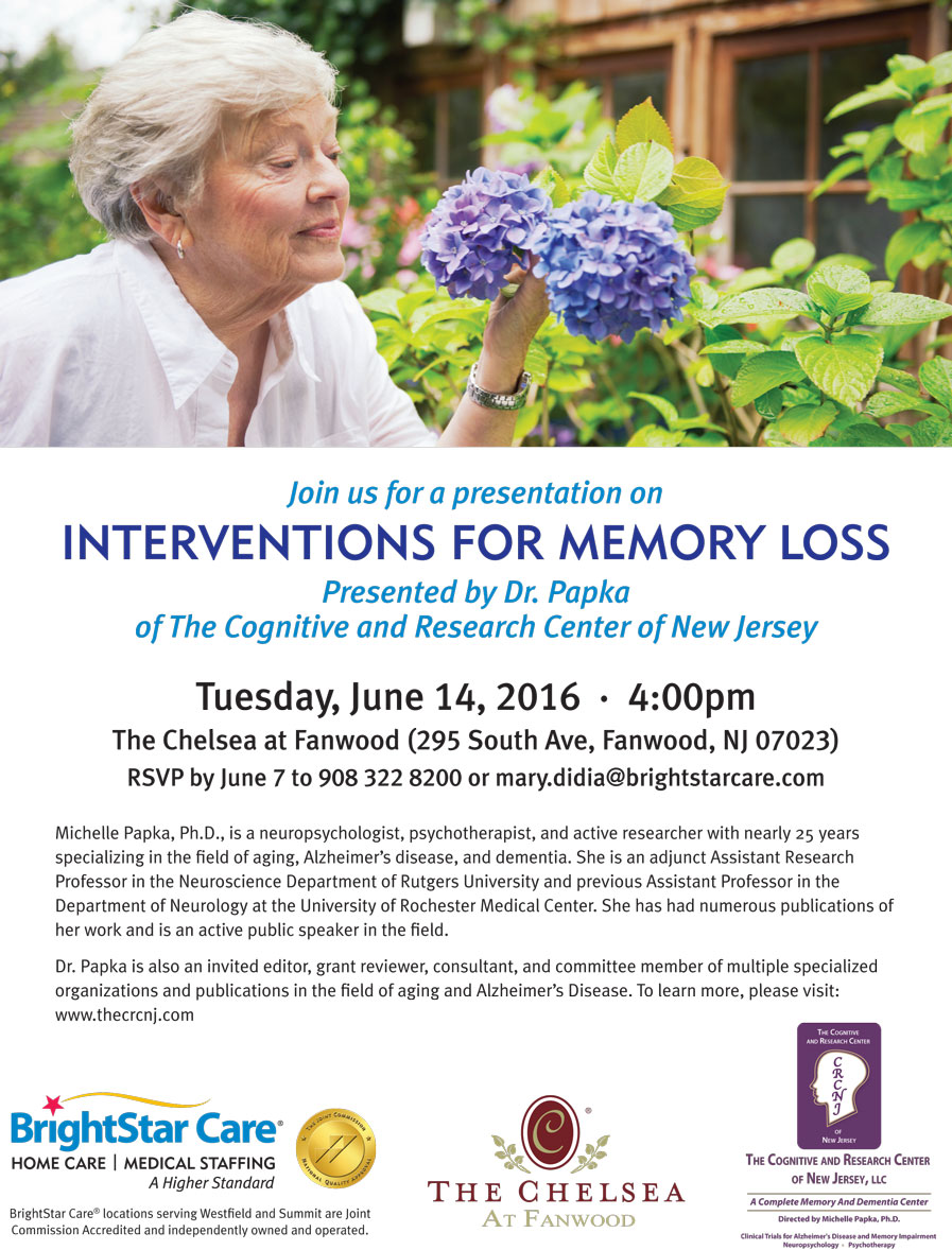 Intervention-for-Memory-Loss_Event_Flyer