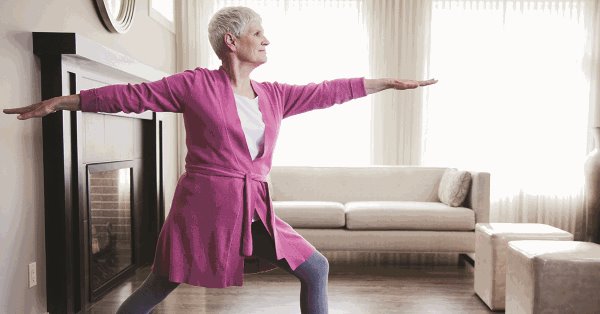 Gentle yoga for seniors