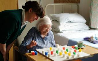 nurse & patient playing game