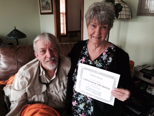 Yolanda Levesque- January Caregiver of the month