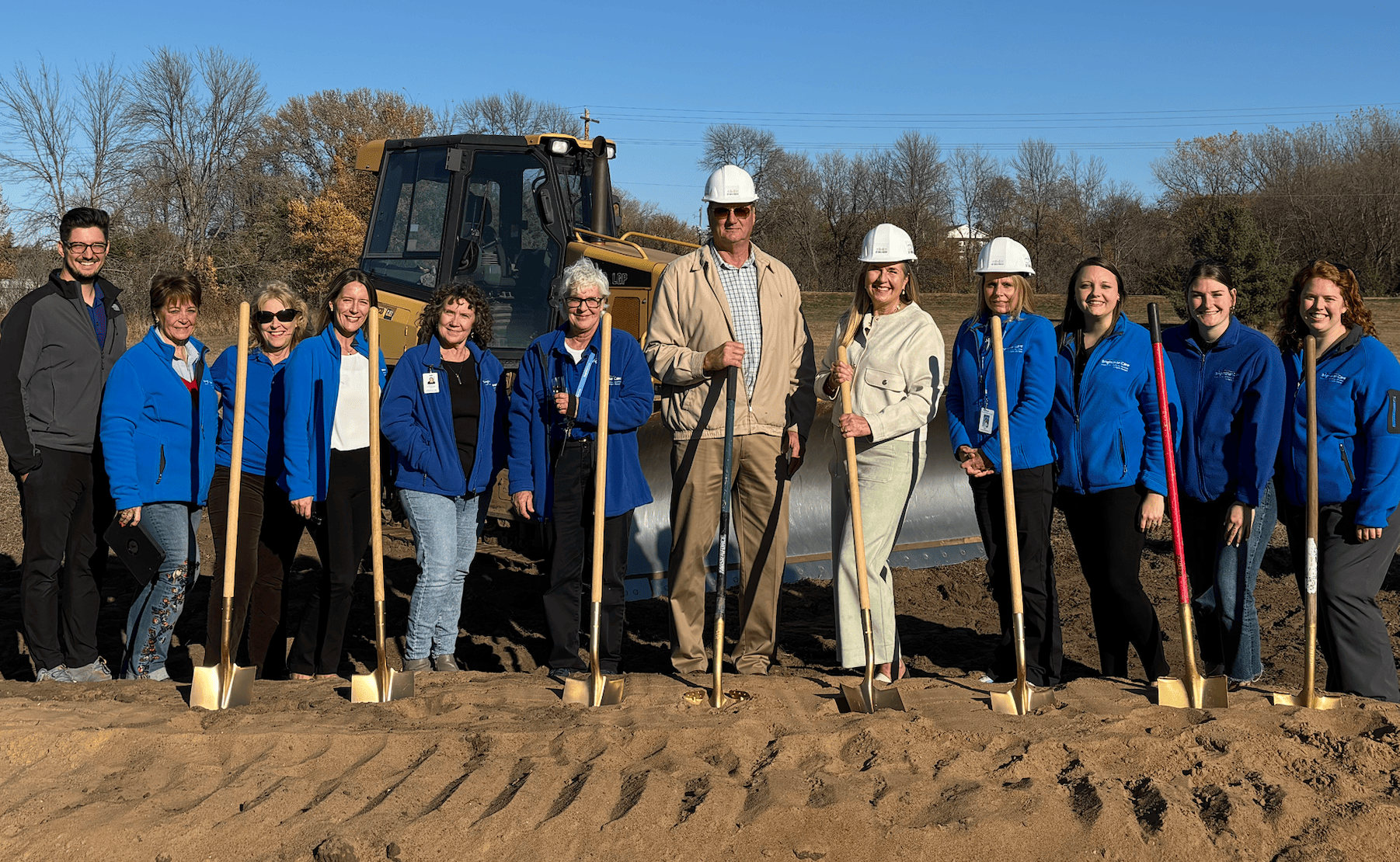 ground breaking of our new office